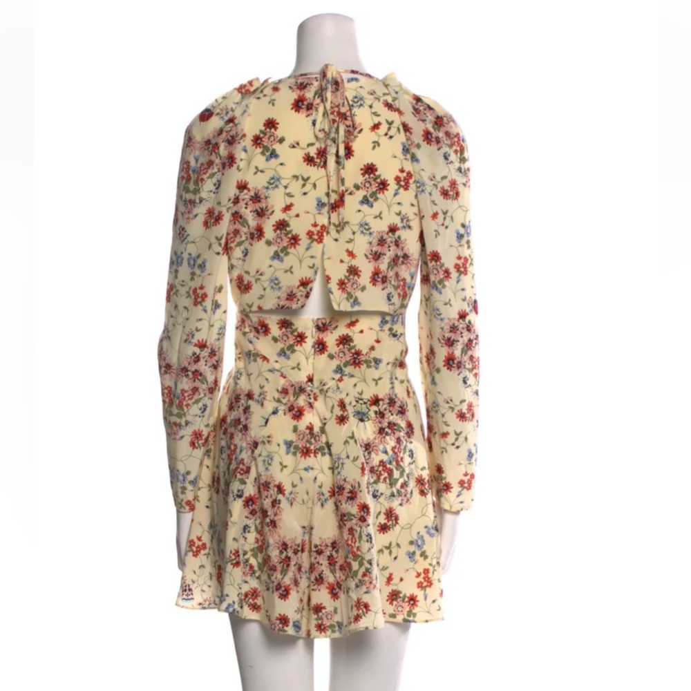 Maje Floral yellow romper